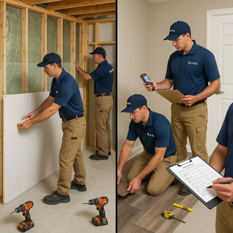 Repairs and Reconstruction process in White City, FL