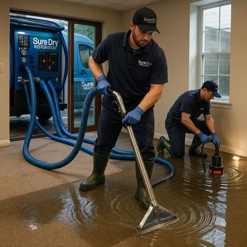 Water Extraction and Removal process in White City, FL